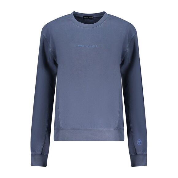 North Sails Blue Cotton Women Women's Sweater